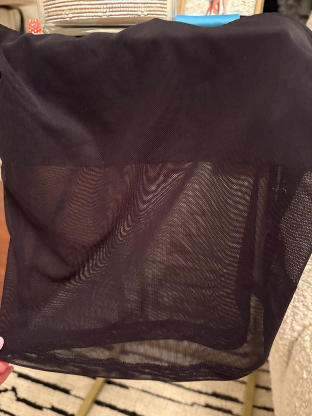 Edikted Black Strapless Crop Top